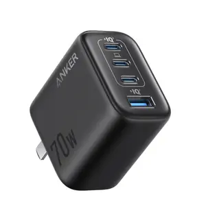 Sạc Anker 4 cổng 3C1A GAN 70W A121C - Cũ