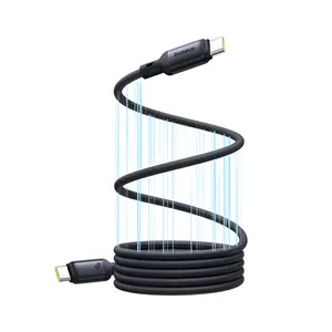 Sạc nhanh Baseus Picogo Magnetic Liquid Silicone Type-C To Type-C 240W 1M