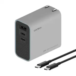 Sạc Cuktech GAN 2C1A 65W kèm cáp C-C Dài 1.5M (CN) AD653C