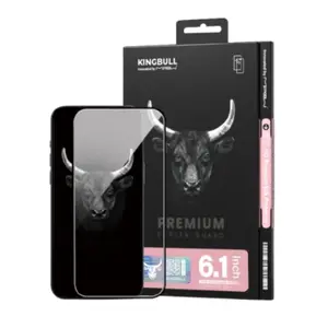 Dán kính cường lực màn hình Apple iPhone 16/15 Mipow Premium Privacy full cao cấp