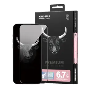 Dán kính cường lực màn hình Apple iPhone 16 Plus/15 Plus Mipow Premium full cao cấp