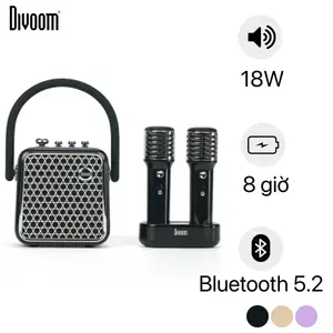 Loa Bluetooth Divoom SongBird-SE 2Mic