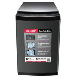 Máy giặt Sharp cửa trên 9Kg 2021 (ES-Y90HV-S)