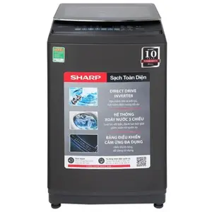 Máy giặt Sharp cửa trên 11Kg 2025 (ES-TM110CD-DS)