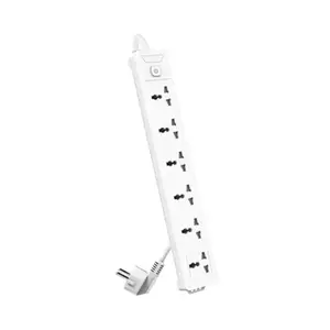 Ổ cắm điện Deli 6AC 3m có công tắc ET405