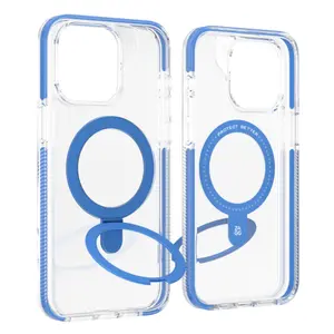Ốp lưng iPhone 15 Zagg Santa Cruz Rks With Magsafe Blue