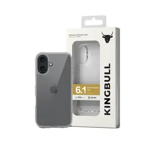 Ốp lưng iPhone 16 Mipow Soft Transparent