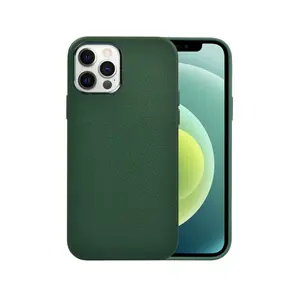 Ốp lưng iPhone 13 Pro Max Wiwu Calfskin Genuine Leather