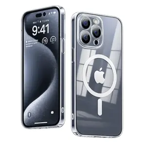 Ốp lưng iPhone 14 Pro Max Memumi With Magsafe Clear