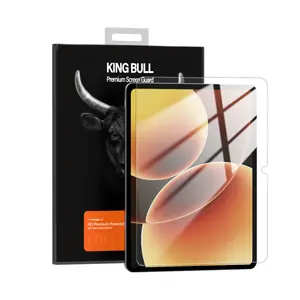 Dán kính cường lực màn hình Xiaomi Pad 8/8 Pro/7/7 Pro Mipow Kingbull Hd Premium Full Viền Đen Cao Cấp