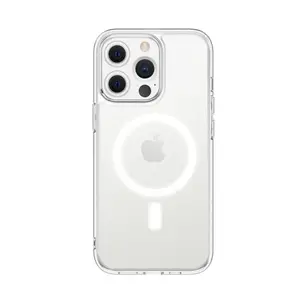 Ốp lưng iPhone 13 Pro Mipow Tempered Glass With Magsafe Transparent