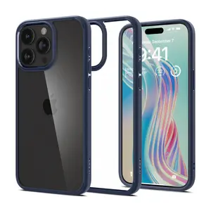 Ốp lưng iPhone 15 Spigen Ultra Hybrid Navy Blue