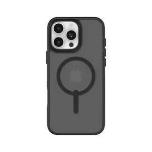 Ốp lưng iPhone 16 Zagg Esntl Hampton With Magsafe Black