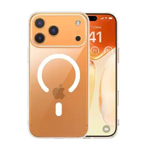 Ốp lưng iPhone 17 Pro Max Memumi With Magsafe Clear
