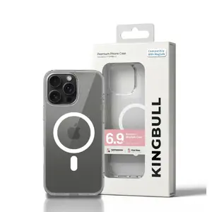 Ốp lưng iPhone 16 Mipow Touch Button With Magsafe Crystal Clear