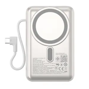 Pin sạc dự phòng Mophie Essentials Snap+ 10.000mAh có chân đứng và cáp USB-C