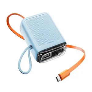 Pin sạc dự phòng Innostyle TranSimini FlexCharge 10000mAh 30W kèm cáp USB-C rút gọn