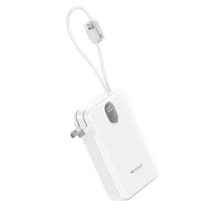 Pin sạc dự phòng StarGO Gem 2+ 20000mAh 22.5W tích hợp cáp C+L- có chân cắm sạc
