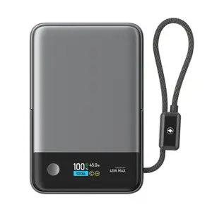 Pin sạc dự phòng StarGo Gem Plus S101 10000mAh 45W cáp USB-C- Magsafe Qi2 25W