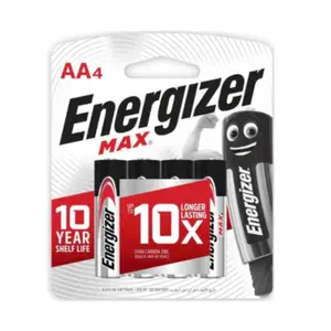 Pin tiểu Energizer Max AA (4 viên/vỉ) E91 BP4
