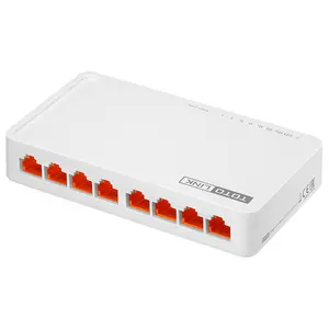 Bộ chia tín hiệu để bàn 8 cổng 10/100Mbps Totolink S808