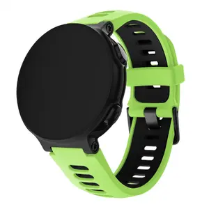 Dây đeo đồng hồ Garmin Silicon 20mm-Xanh chuối