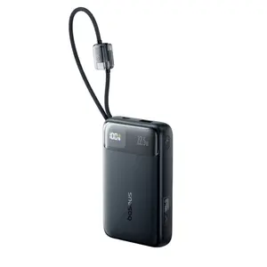 Pin sạc dự phòng Baseus Enerfill FC11 20.000mAh 22.5W màn hình kèm cáp Type-C - Lightning