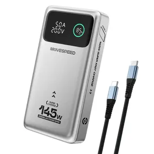 Pin sạc dự phòng MoveSpeed M25 25000mAh 145W 2C1A có màn hình kèm cáp C-C 100W
