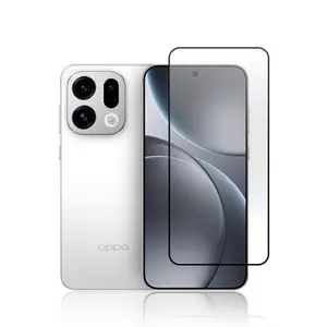 Dán kính cường lực màn hình Oppo Find X9/Find X9S Zeelot Solidsleek full viền đen cao cấp