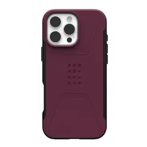 Ốp lưng iPhone 16 Pro Max UAG chống sốc Civilian With Magsafe Bordeaux