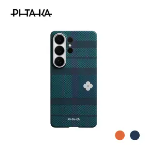 Ốp lưng Samsung Galaxy S26 Ultra Pitaka Flora In Grid Edge