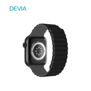 Dây đeo Apple Watch Devia Nature Silicone Magnetic 44/45/46/49mm