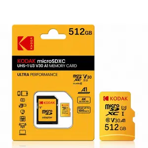 Thẻ nhớ MicroSD Kodak UHS-I U3/V30/A1 (Adapter) 512GB