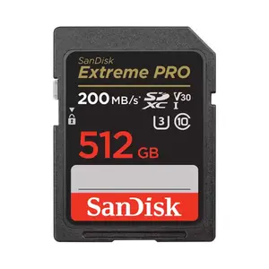 Thẻ nhớ SDXC Sandisk Extreme Pro U3 V30 200MBs 512GB