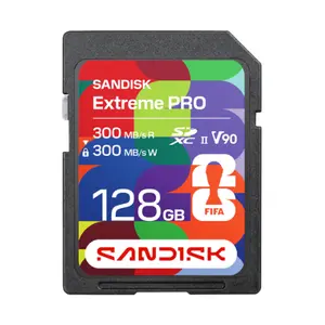 Thẻ nhớ SDXC Sandisk Extreme Pro UHS-II V90 128GB (Fifa Edition)