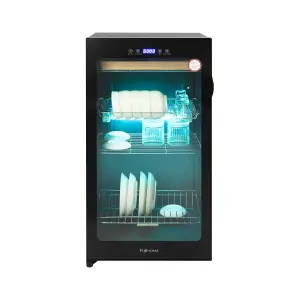 Tủ sấy khử trùng đa năng chén bát - đồ chơi trẻ em - dụng cụ y tế - khử khuẩn bằng tia UV và Ozone FujiHome DD128