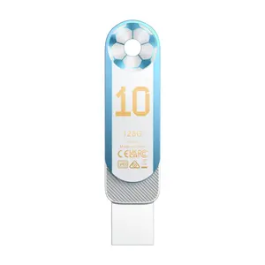 USB Lexar Jumpdrive D500 Dual (LIMIT WC Messi) 128GB
