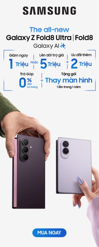 Samsung Galaxy Z Fold 8 nhận ưu đãi