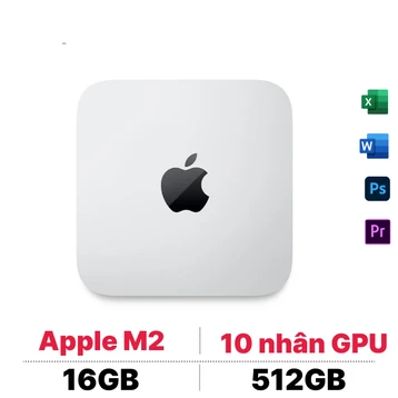 Mac mini M2 2023 (8 CPU - 10 GPU - 16GB - 512GB) - Cũ Trầy Xước