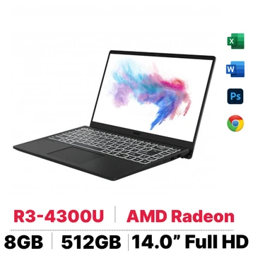 Laptop MSI Modern 14 B4MW - Cũ Xước Cấn