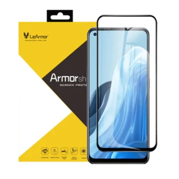 Dán kính cường lực màn hình Mi 11 Lite 5G LeArmor Full Viền đen cao cấp