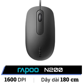 Chuột có dây Rapoo N200