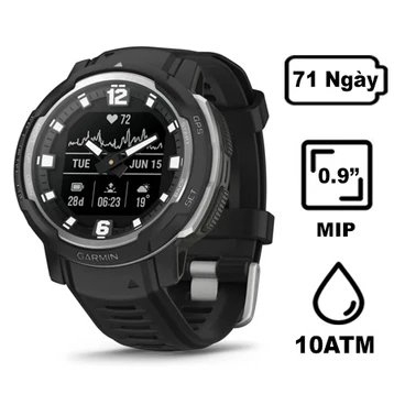 Đồng hồ thông minh Garmin Instinct Crossover Solar - Cũ Đẹp