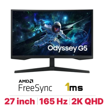 Màn hình Gaming Samsung Odyssey G5 LS27CG552 27 inch - Cũ Trầy Xước