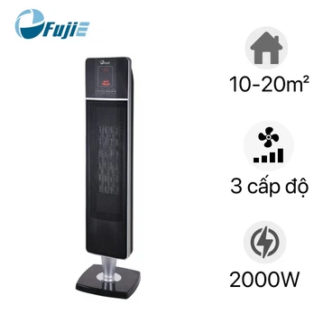 Quạt sưởi gốm ceramic để sàn FujiE CH-2000