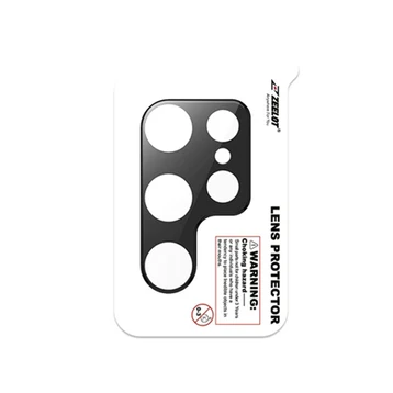 Miếng dán Camera Samsung Galaxy S22 Ultra Zeelot Pishield viền màu