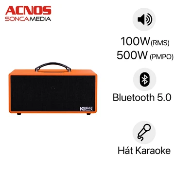 Loa karaoke Xách tay ACNOS KS362D