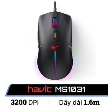 Chuột có dây Gaming Havit MS1031 RGB