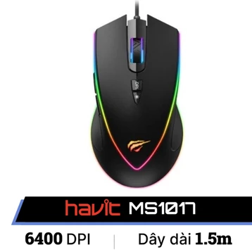 Chuột có dây Gaming Havit MS1017 RGB