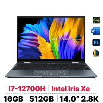 Laptop ASUS Zenbook 14 Flip OLED UP5401ZA-KN101W - Cũ Trầy Xước